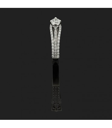 Bague solitaire diamants - Diamant 0,30 ct