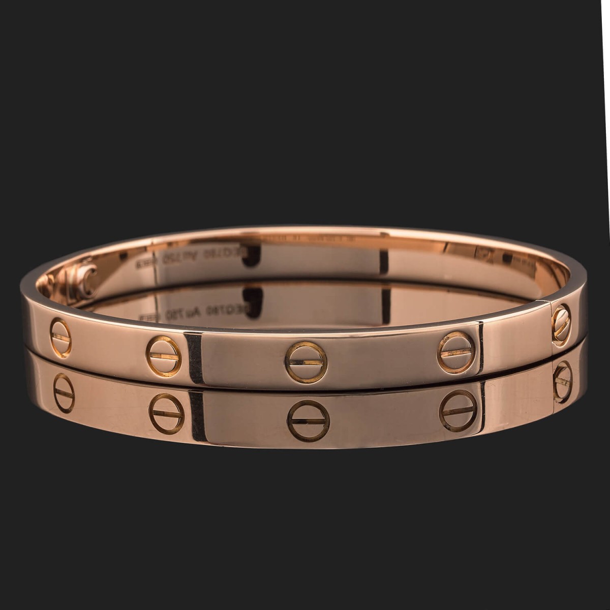 Cartier Love gold bracelet size 17
