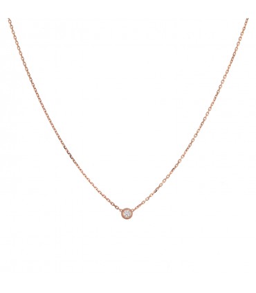 Cartier Diamants Légers diamond and gold necklace