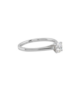 Bague solitaire De Beers - Diamant 0,55 ct