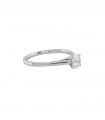 Bague solitaire De Beers - Diamant 0,55 ct