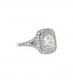 Bague solitaire or et diamants - Diamant 1,03 ct