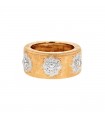 Diamonds and gold ring