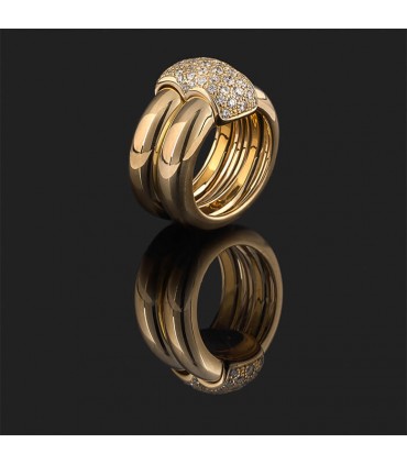 Bague Chaumet Double Anneau Duo