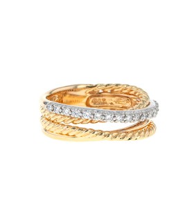 Bague David Yurman Crossover