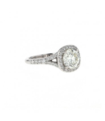 A diamonds and gold ring - Diamond 1,61 ct