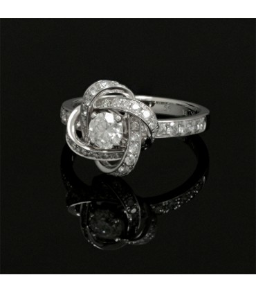 Bague Boucheron Ava Pivoine - Certificat GIA 0,50 ct F VS1