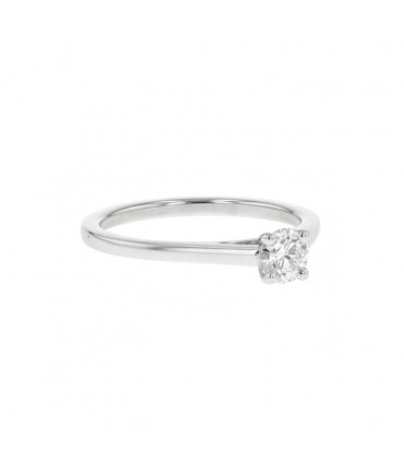 De Beers ring - De Beers certificate 0,31 ct F SI1