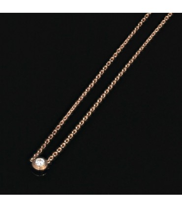 Cartier Diamants Légers diamond and gold necklace
