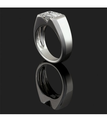 Bague Fred - Certificat GIA 3,01 cts E VS1