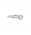 Bague solitaire or et diamant - Certificat IGI 0,50 ct H SI2