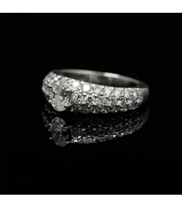 Van Cleef & Arpels ring - Diamond 0,61 ct E VVS