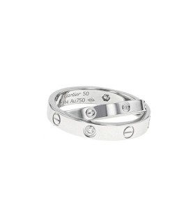 Bague Cartier Love 6 Diamants