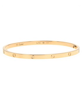 Cartier Love gold bracelet size 19