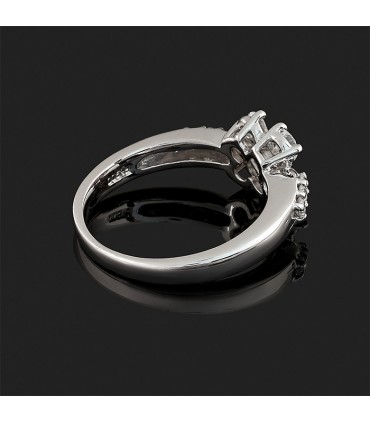 Diamonds and gold ring - Diamond 2,09 cts
