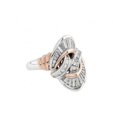 Bague or et diamants