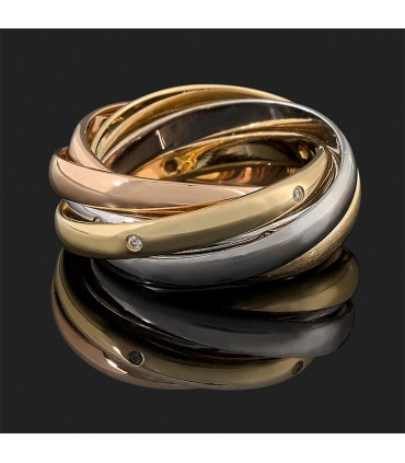 Bague Cartier Two for Trinity