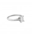 Diamond and gold ring - GIA certificate 1,23 ct I VVS2