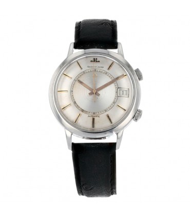 Jaeger Lecoultre Memovox stainless steel watch circa 1960