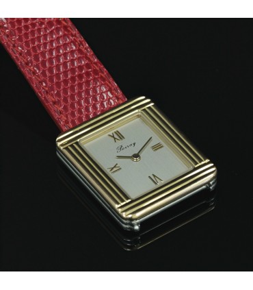 Poiray Ma Première gold and stainless steel watch