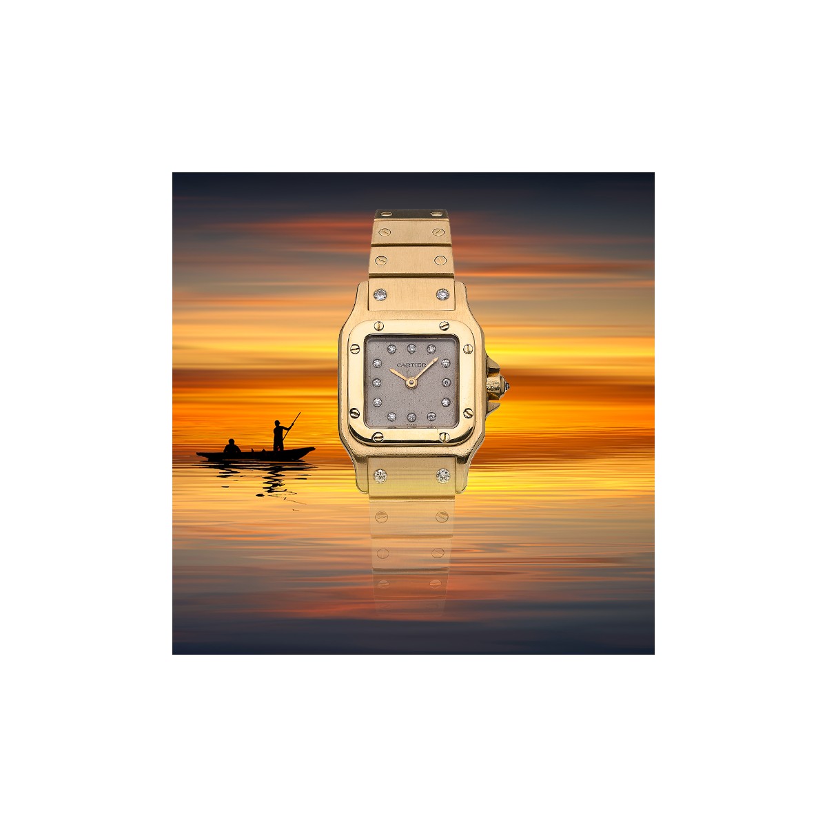 santos wristwatch