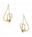 Gold earrings