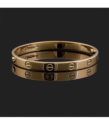 Cartier Love gold bracelet size 19