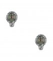 Mauboussin Perle Caviar Mon Amour diamonds and gold earrings