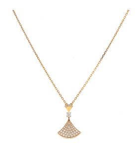 Bulgari Divas’ Dream diamonds and gold necklace