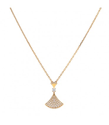 Bulgari Divas’ Dream diamonds and gold necklace