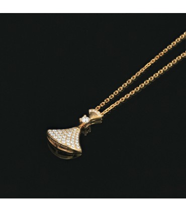 Bulgari Divas’ Dream diamonds and gold necklace