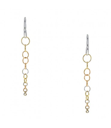 Pomellato Lucciole diamonds and gold earrings