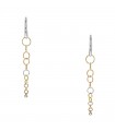 Pomellato Lucciole diamonds and gold earrings
