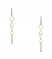 Pomellato Lucciole diamonds and gold earrings