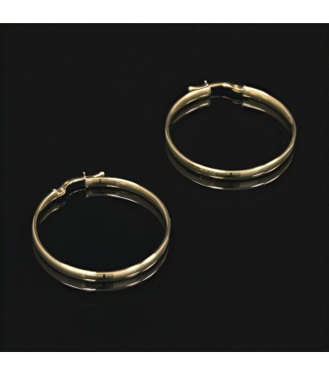 Gold earrings