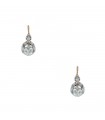 Boucles d’oreilles Dormeuses or et diamants