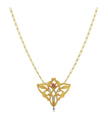 Collier art nouveau