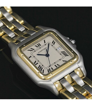 Cartier Panthère stainless steel and gold watch