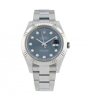 Rolex DateJust II stainless steel and gold watch