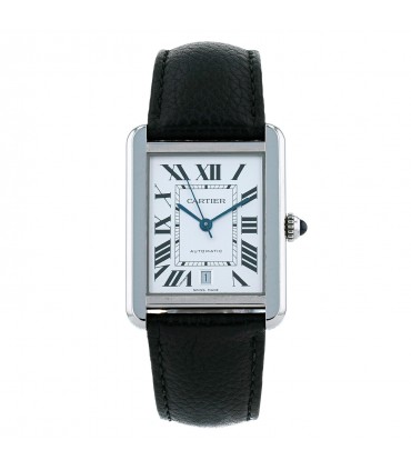 Cartier Tank Solo stainless steel watch