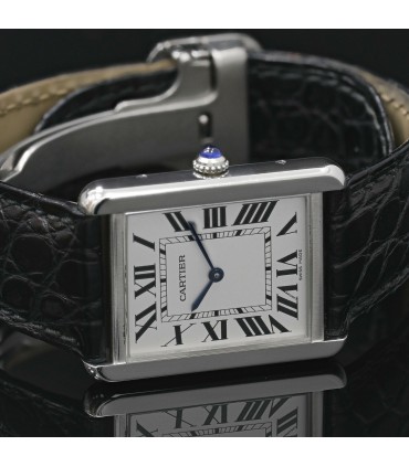 Cartier Tank Solo stainless steel watch