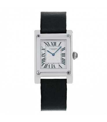 Cartier Tank à Vis Collection Privée platinum watch