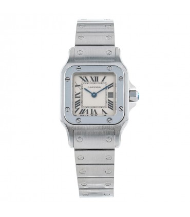 Cartier Santos Galbée stainless watch