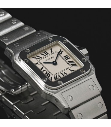 Cartier Santos Galbée stainless watch