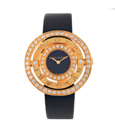 Bulgari Astrale diamonds and gold watch circa 2012