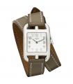 Hermès Cape Cod silver watch