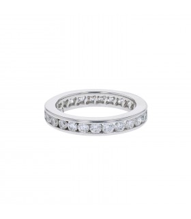 De Beers diamonds and platinum ring