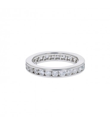 De Beers diamonds and platinum ring