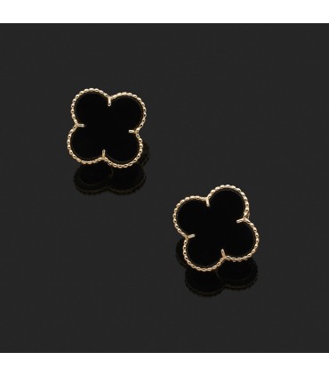 Boucles d’oreilles Van Cleef & Arpels Vintage Alhambra