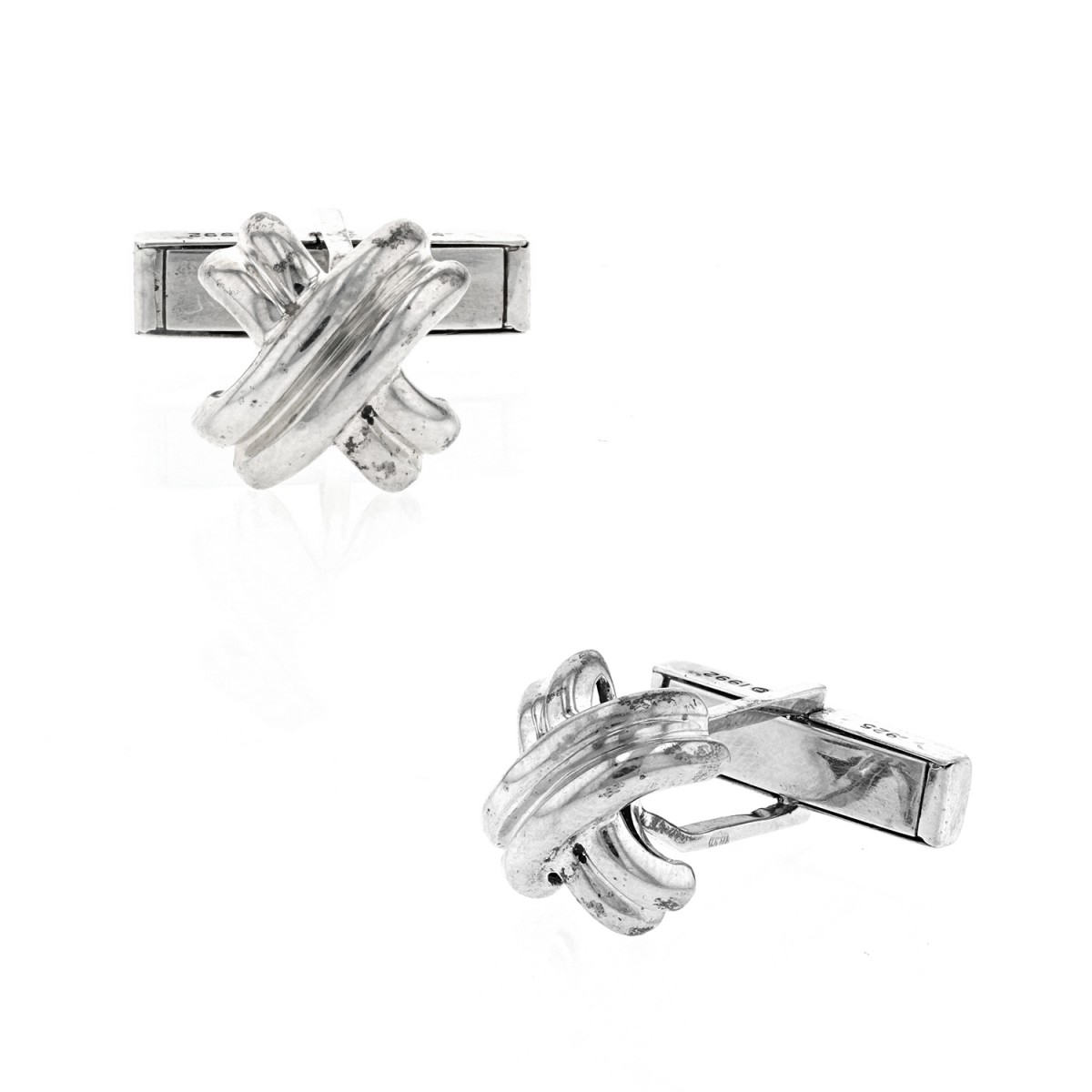 Tiffany Co. silver cufflinks